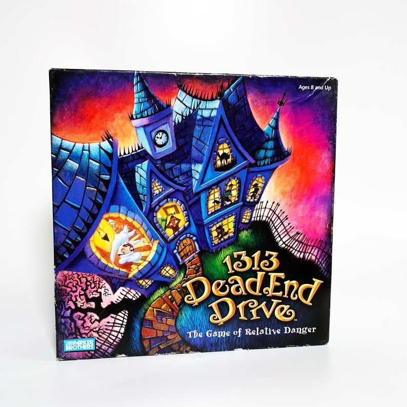 Vintage 1313 Dead End Drive Board Game Parker Brothers Etsy