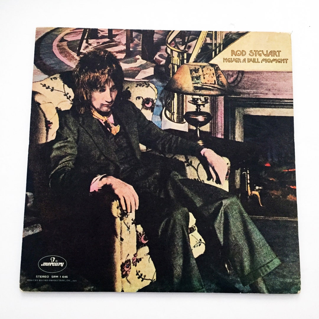 英LP Rod Stewart Never A Dull Moment 6499153 Mercury /00400