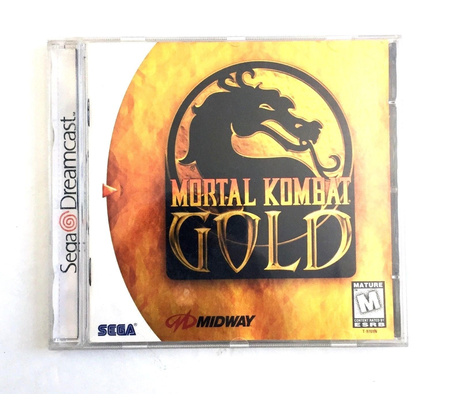 Mortal Kombat Gold (Dreamcast) Arcade as Sektor 