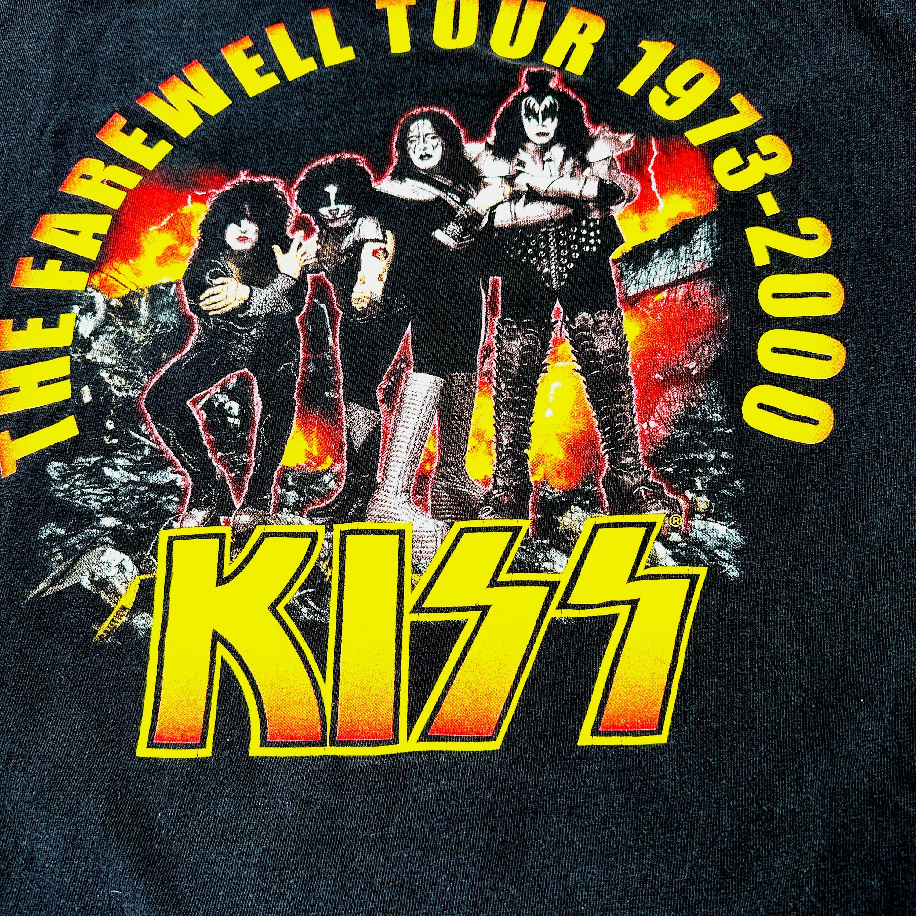 Vintage KISS the Farewell Tour 1973-2000 Authentic 2000s Y2k