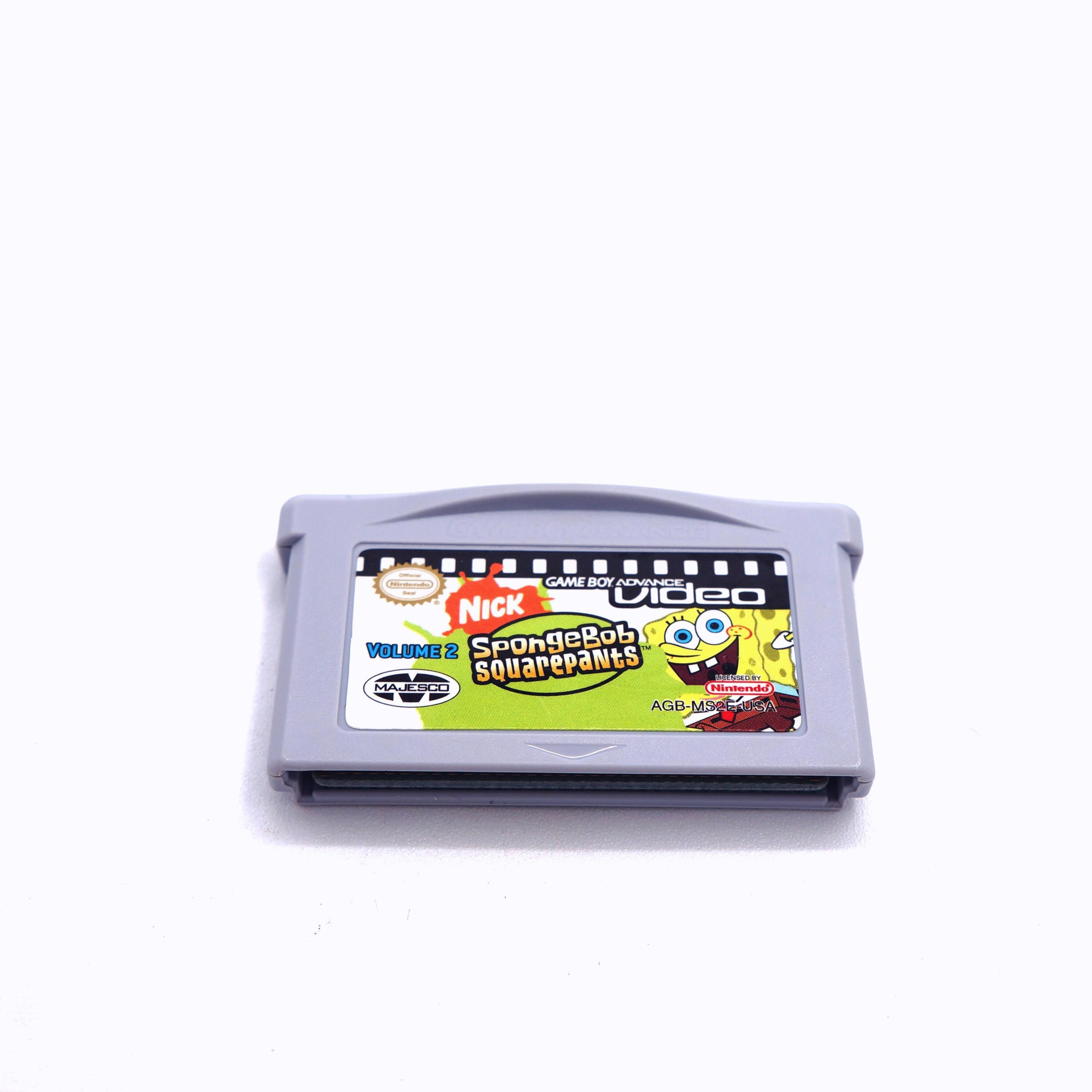 Spongebob Gameboy Advance Game