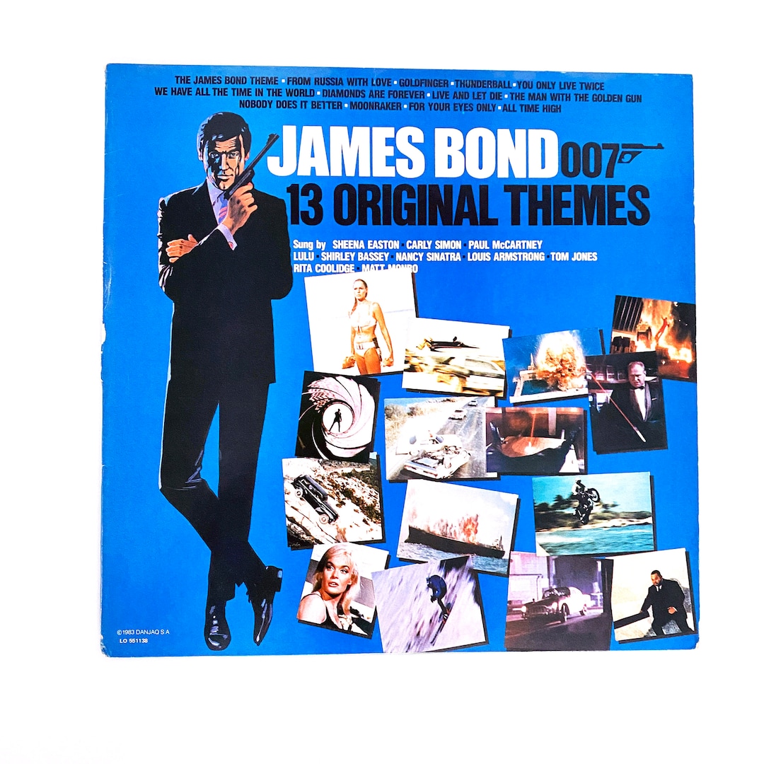 007 サウンド トラック シリーズ 13作 LP レコード Vintage James Bond 007 13 Original Themes Movie Soundtrack