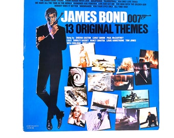 Vintage James Bond 007 13 Original Themes Movie Soundtrack