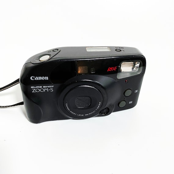 Vintage Canon Zoom-s Camera: 35mm Film Point & Shoot - Etsy