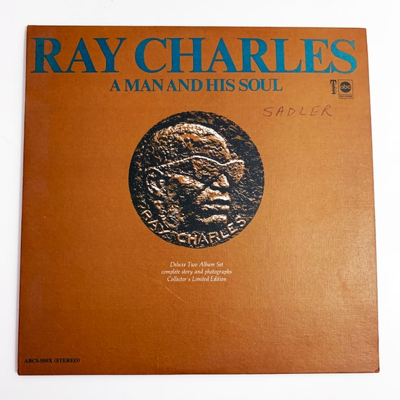 Vintage Ray Charles A Man And His Soul Greatest Hits LP Record Album Vinyl 1967 Double  LP 12"
