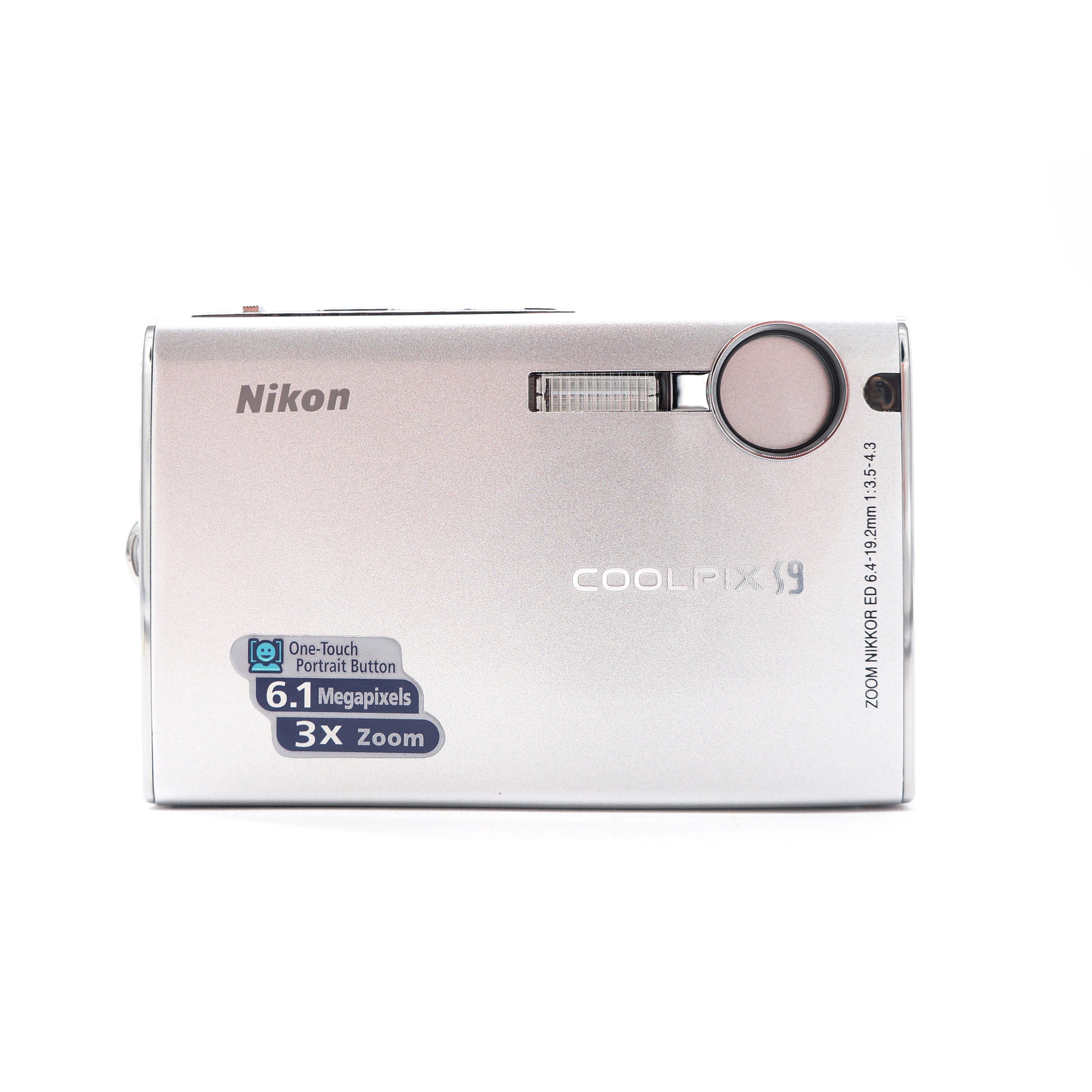 New Old Stock Nikon Coolpix S9 6MP Silver Digital Camera New Old Stock Nikon Coolpix S9 6MP Silver Digital Camera