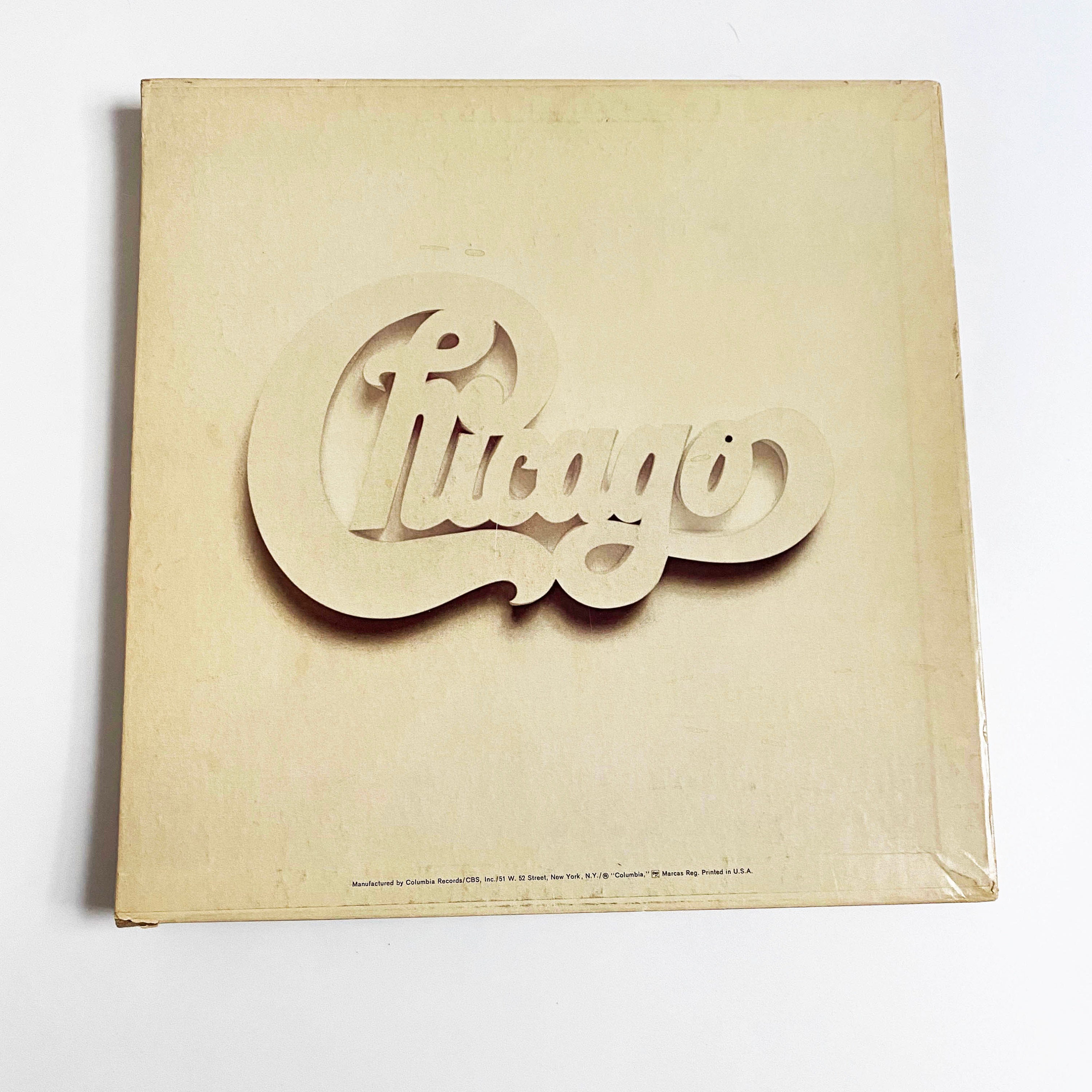Vintage Chicago at Carnegie Hall 4 LP Box Set - 1971 Live Record