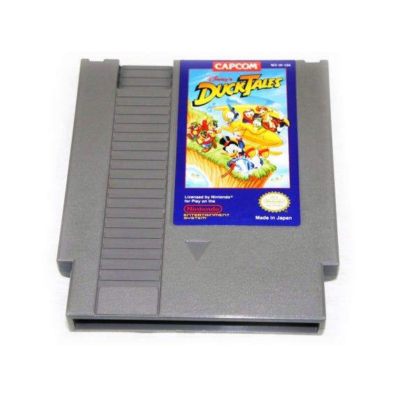 Vintage Nintendo NES Duck Tales Capcom Video Game Original Ducktales 1980s  80s
