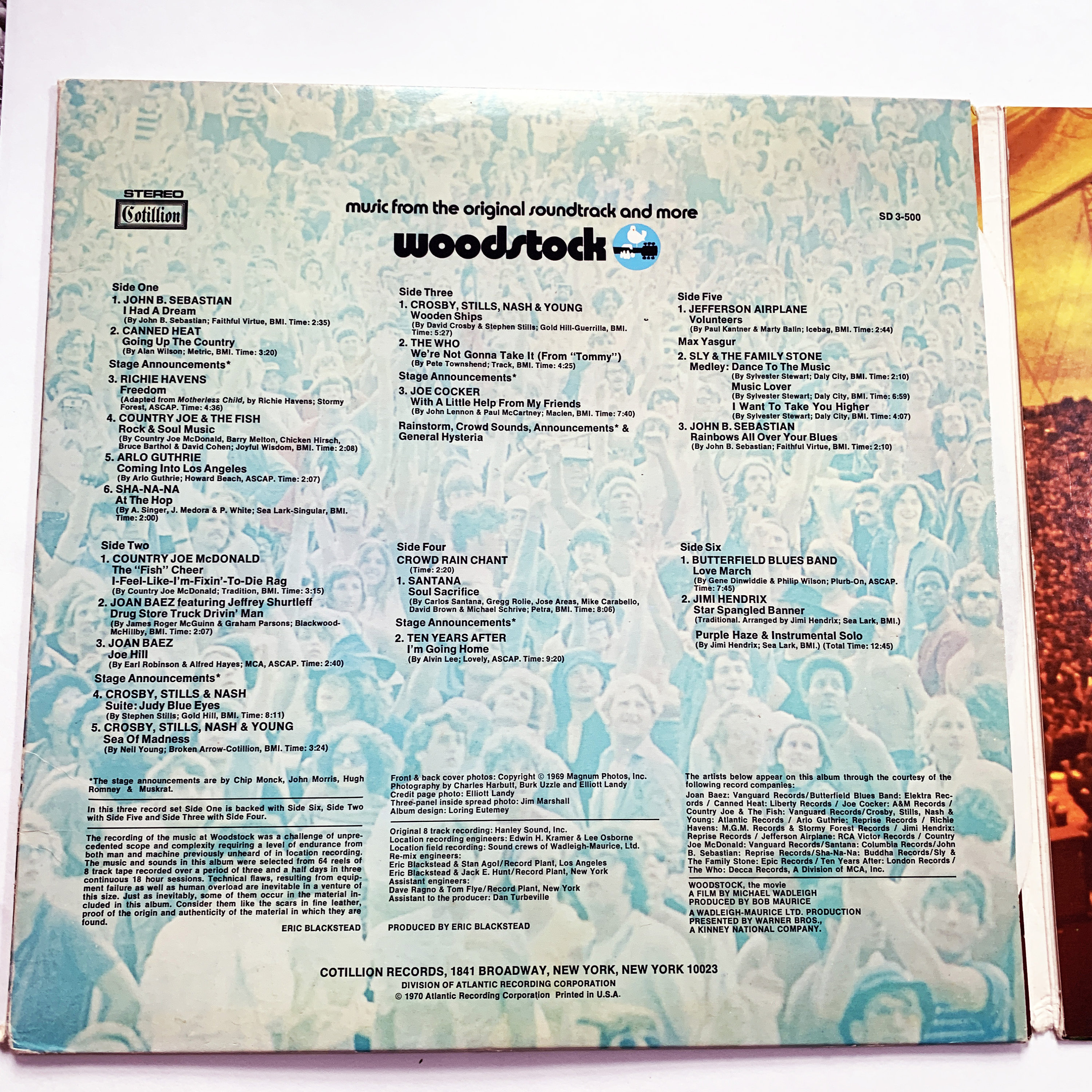 LPレコード 12枚　コレクション 1970年代〜90年代 Vintage 1970 Woodstock 3 Record Set Album Vinyl LP Record