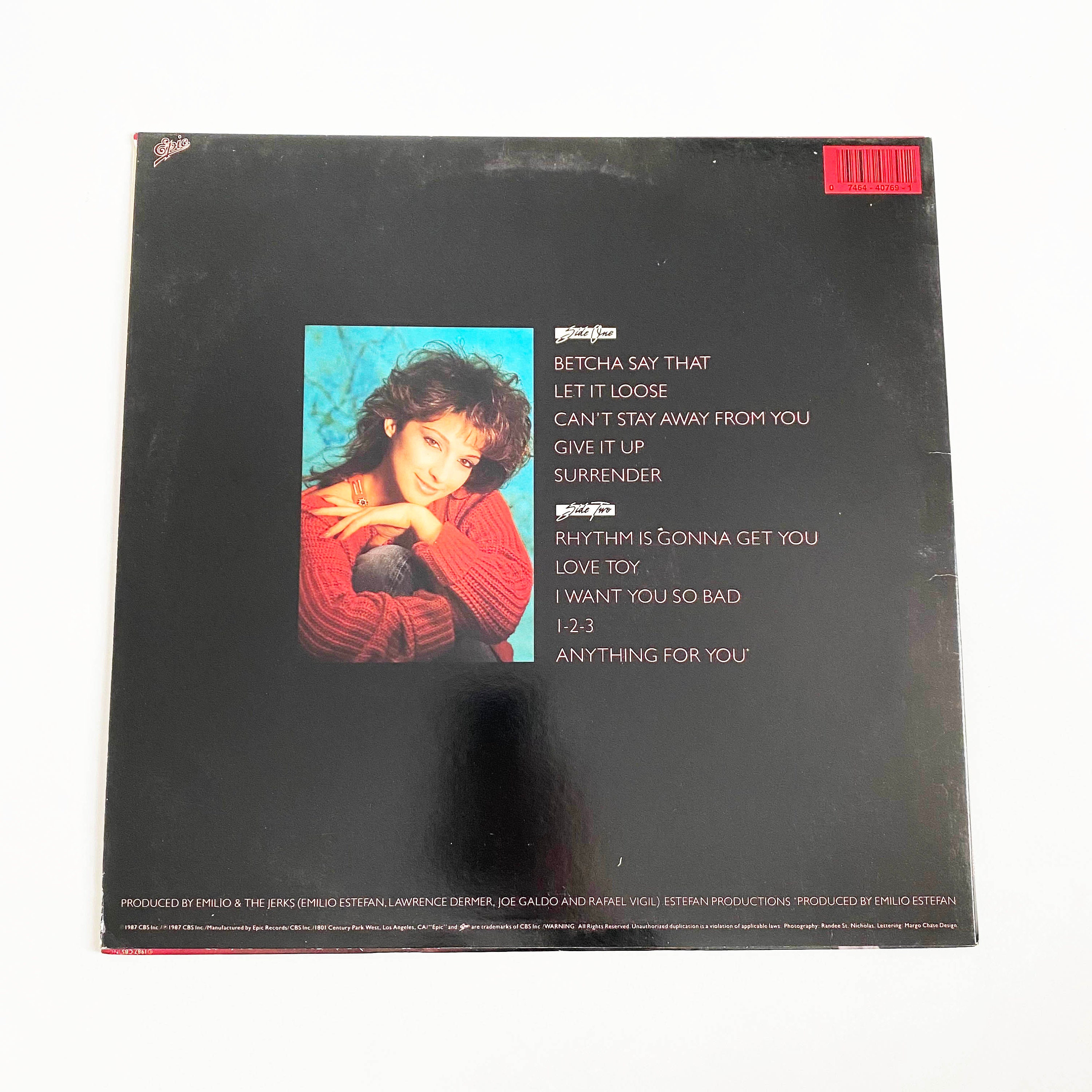 Vintage Gloria Estefan Let It Loose Miami Sound Machine LP