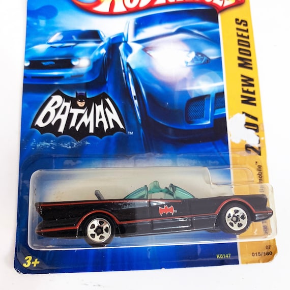Hot Wheels Batmobile Classic Toy Car Movie Car Time Machine 1 64 Scale Bat Mobile Batman TV Series New Models Etsy Canada