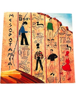 Vintage 1982 the B-52s Mesopotamia EP Album Vinyl Record 80s 1980s