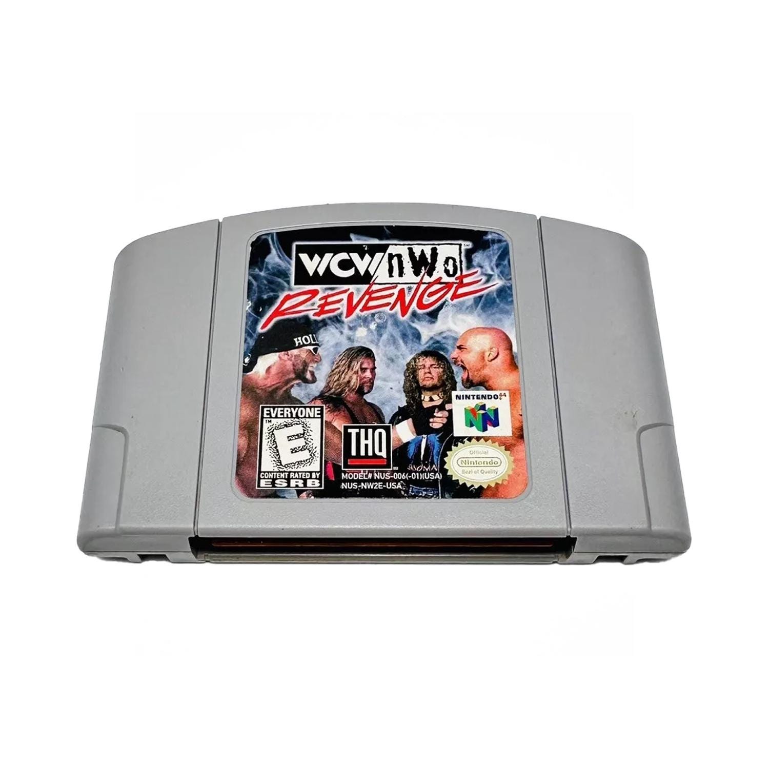 Vintage WCW NWO Revenge Nintendo 64 Tested Excellent Very Clean