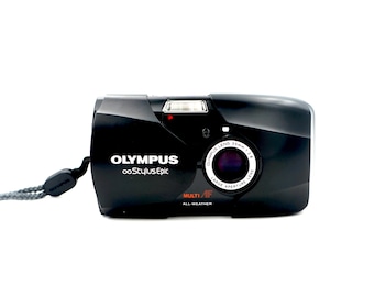 Film Camera Olympus Mju µ[mju] II Zoom 110 With Strap and Remote