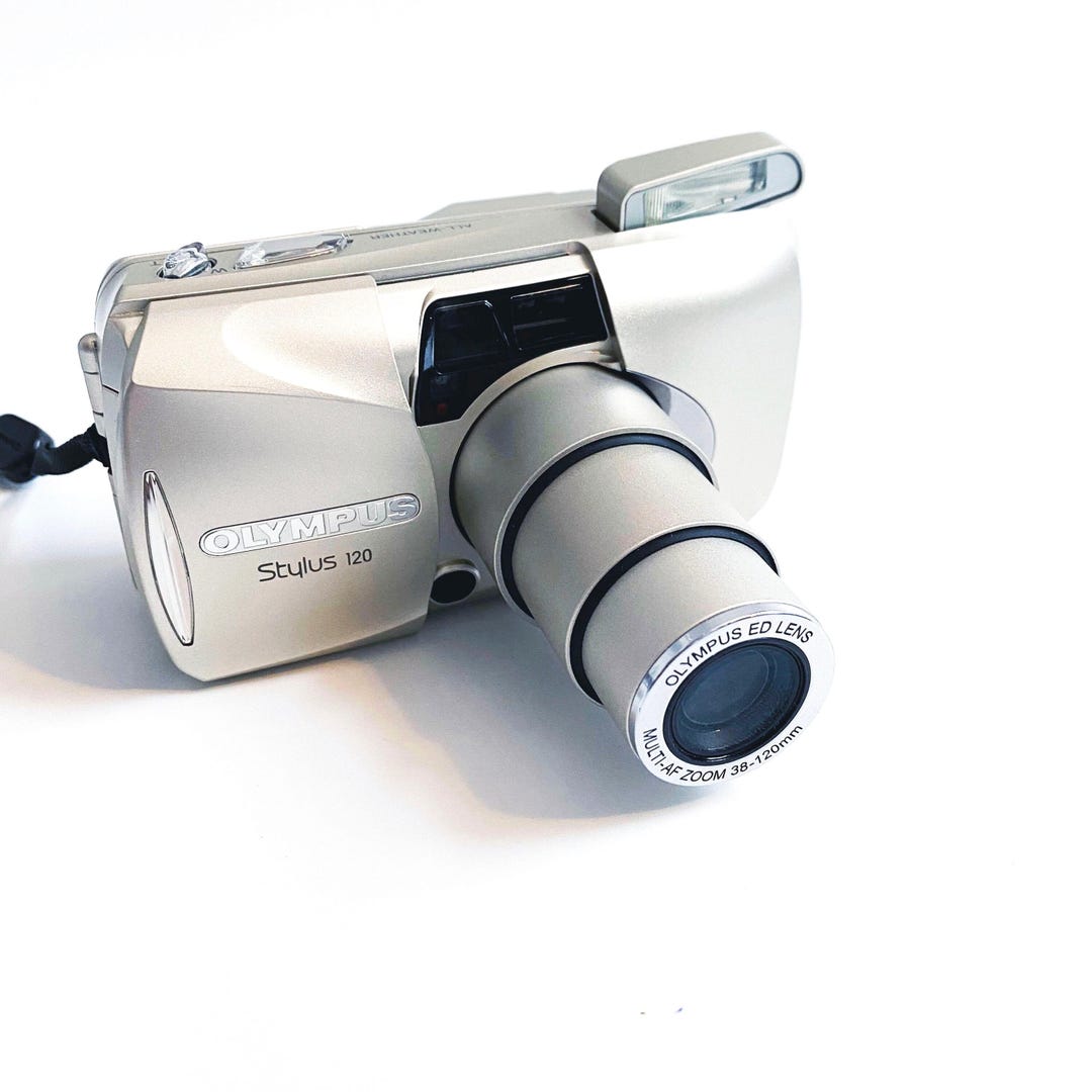 Olympus Stylus 120 Zoom 35mm Film Point and Shoot Camera