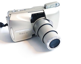 Olympus Stylus 120 Zoom 35mm Film Point and Shoot Camera Tested Mju III Photography Lomo