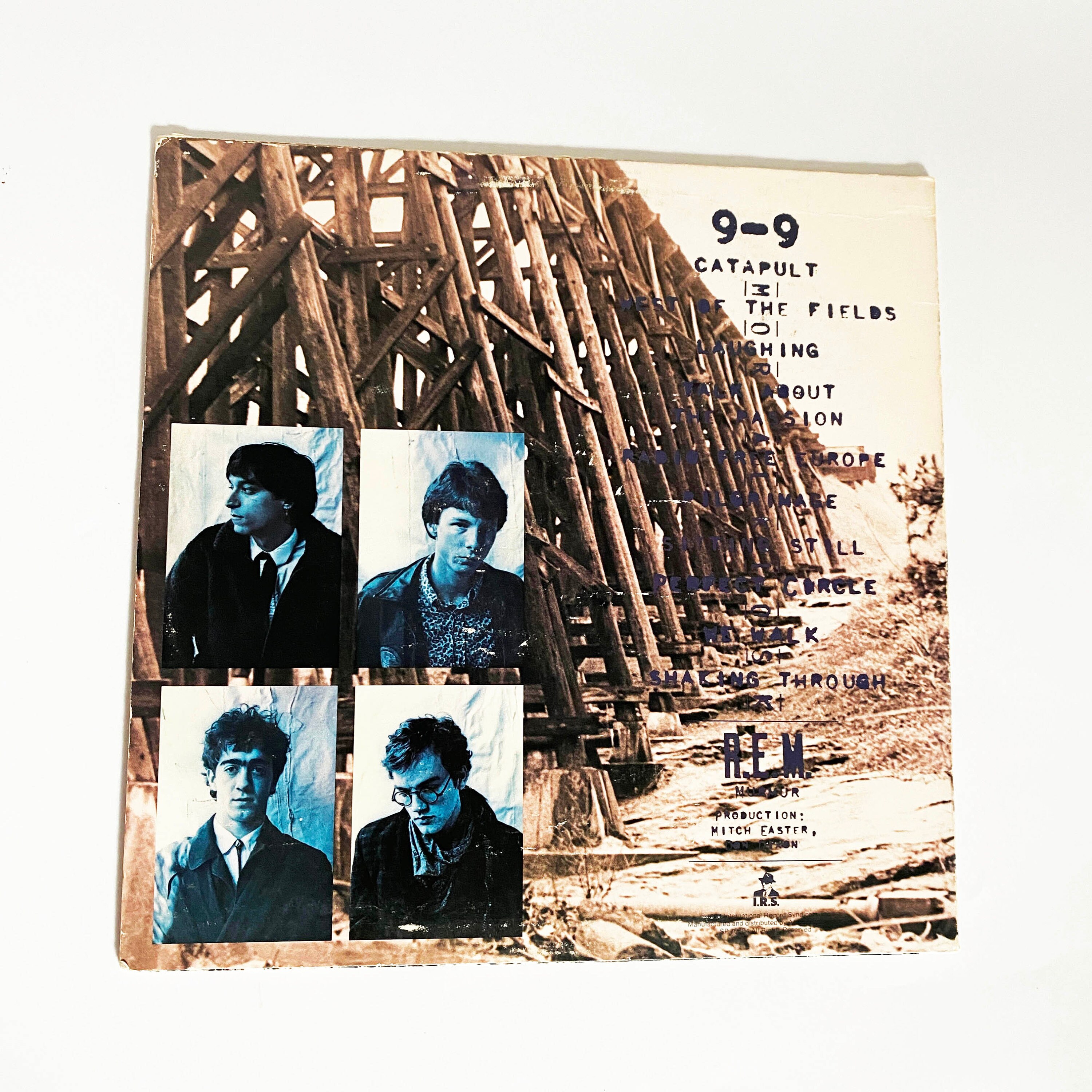 Vintage Original REM Murmur Vinyl Record LP 1983 Album 12