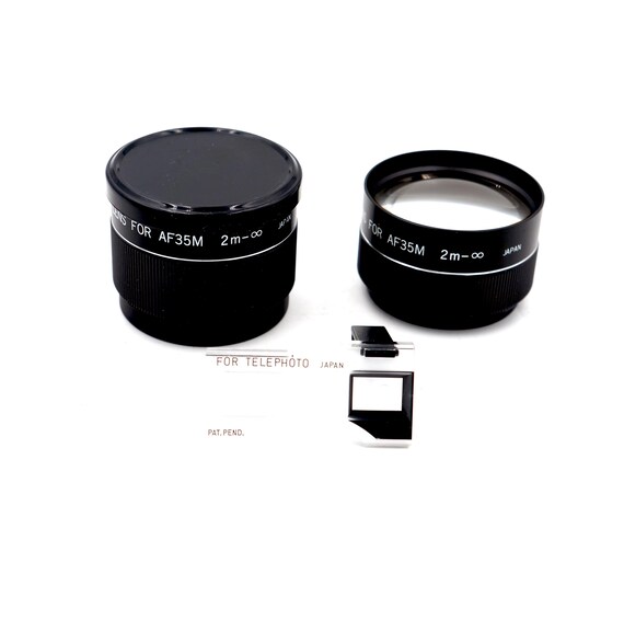 Vintage Dejur Auxiliary Lens Set for Canon Sure Shot AF35M II