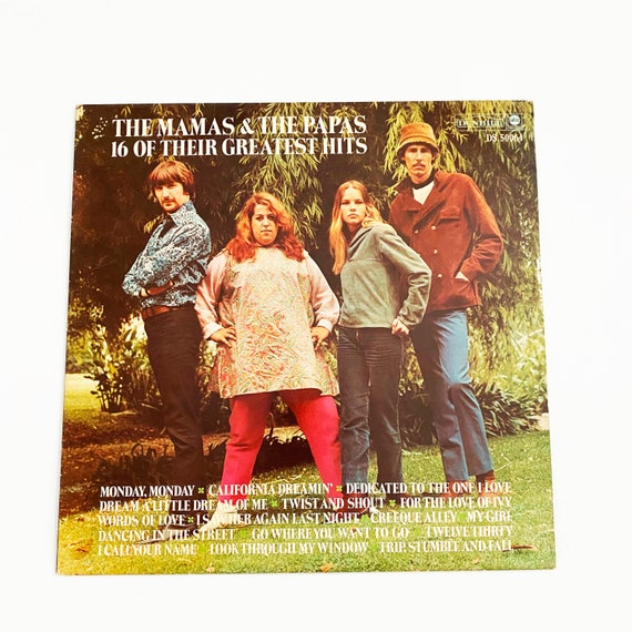 Mamas & the Papas Album: 16 Greatest Hits (1969 Vinyl LP) - Etsy