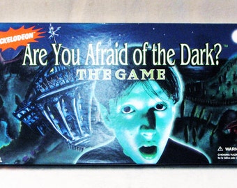 Vintage Are You Afraid of the Dark Board Game Nickelodeon Complete 1995 90s Scary