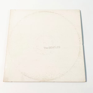Vintage The Beatles White Album 12&quot; LP Record Vinyl Album 70s Vinyl Capitol