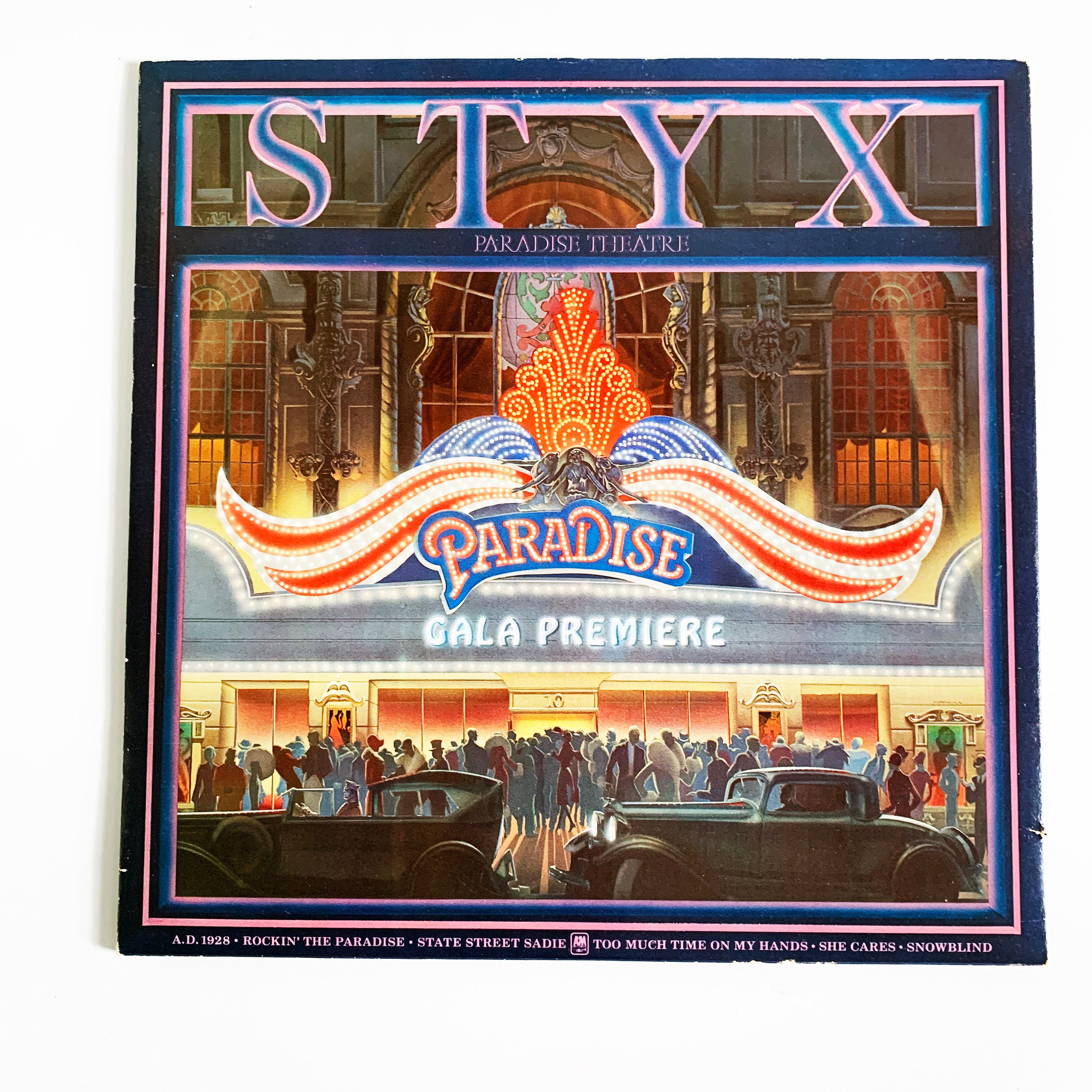 STYX PARADISE LPレコード GALA PREMIERE レトロ