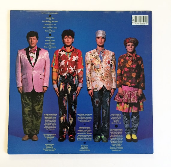 Talking Heads - Little Creatures Vinyl LP, 1985 - Etsy Canada