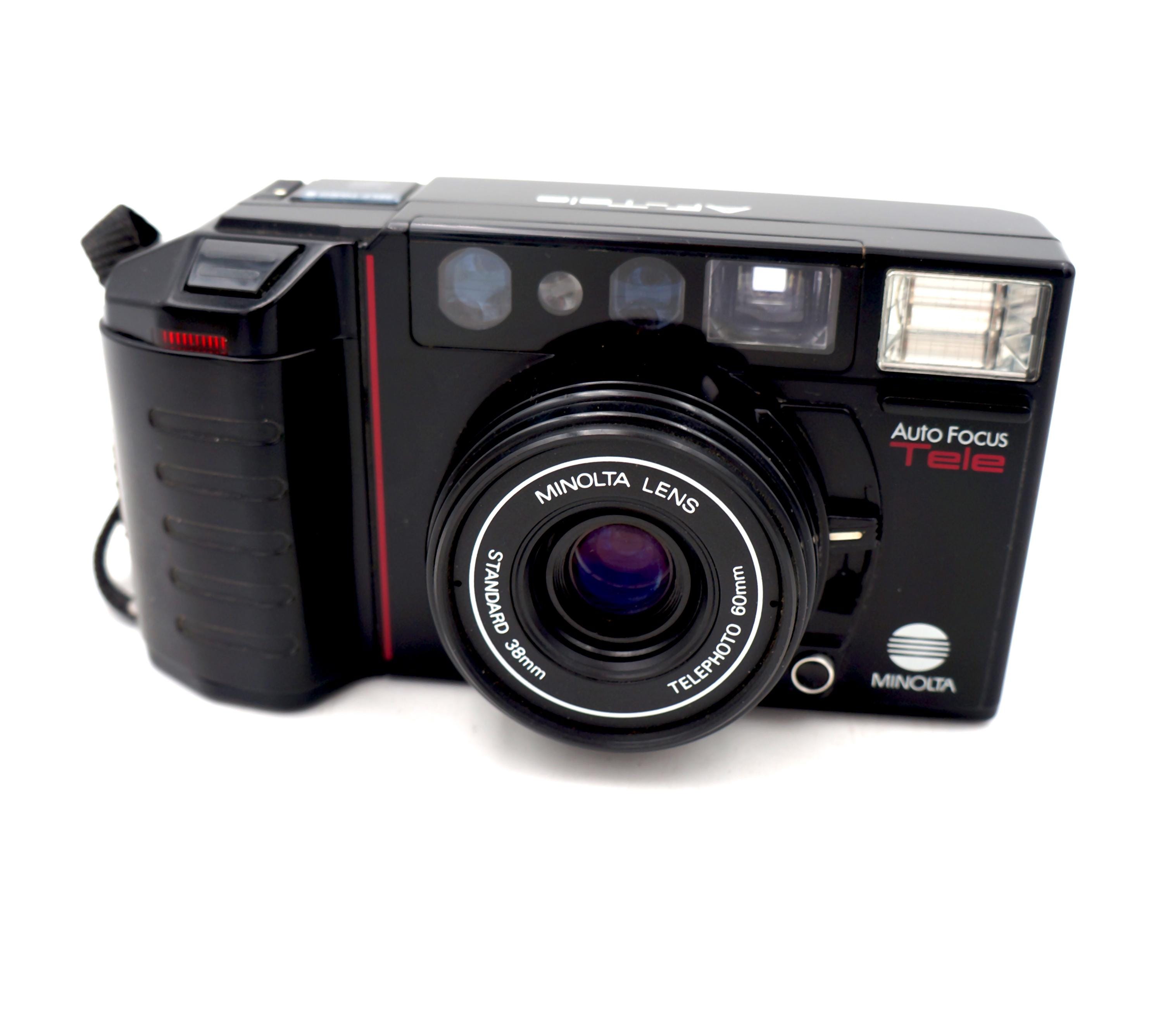MINOLTA Auto Focus Tele フィルムカメラ 本体 Minolta Auto Focus AF Tele Film Point and Shoot Camera 38mm to