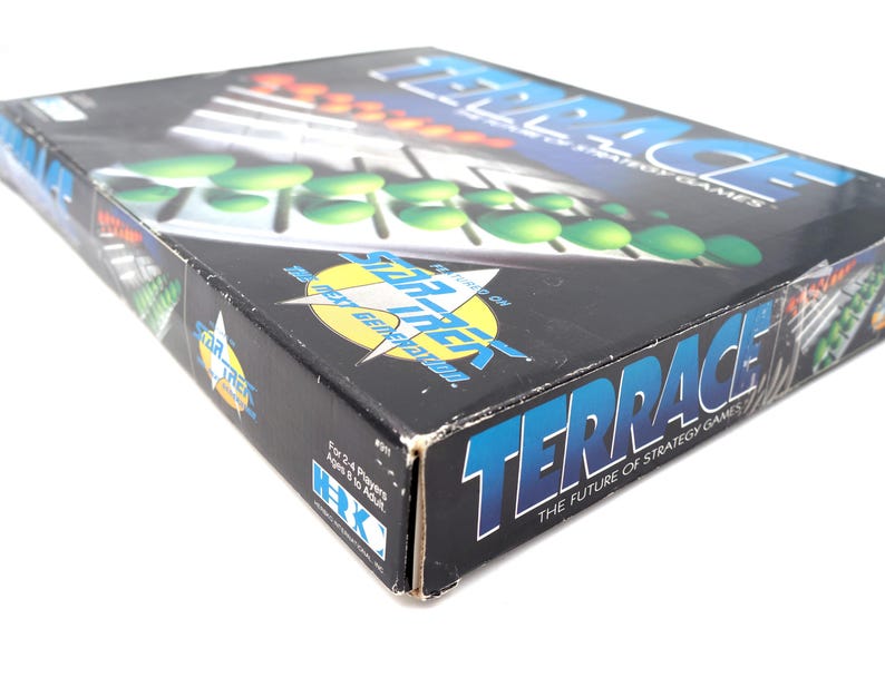 Vintage 1993 Herbko Terrace Strategy Game Star Trek Next Generation ...
