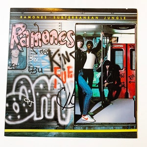 Vintage Ramones Subterranean Jungle Vinyl Record LP 1983 Album 12&quot; 80s Punk
