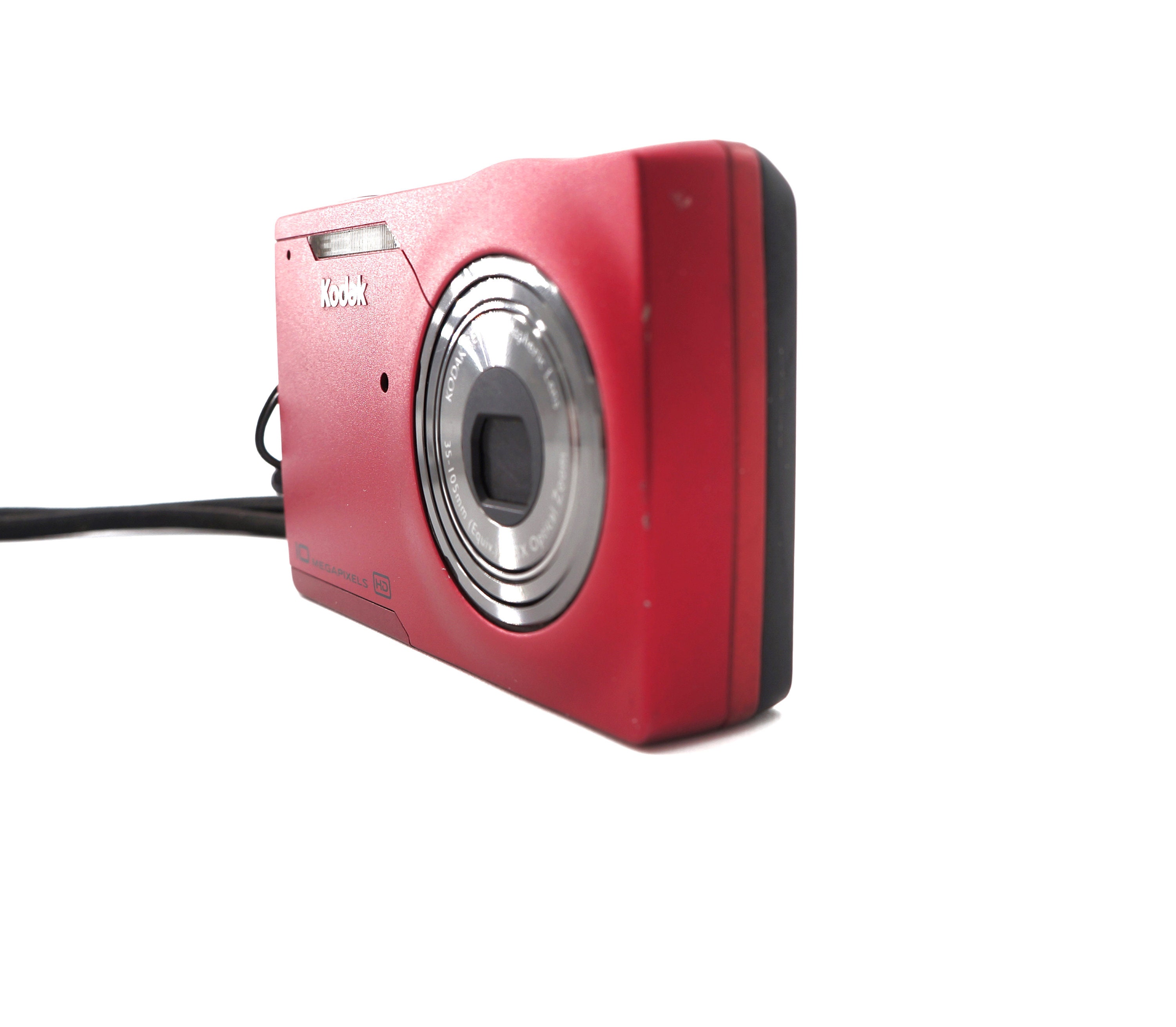 Vintage Kodak Easyshare M1093 IS 10MP Red Digital Camera Digi Zoom