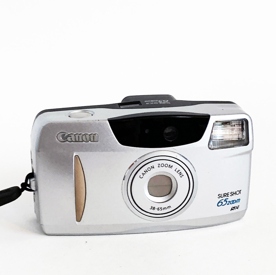 Vintage Canon Sure Shot 65 Zoom: 35mm Film Camera - Tested