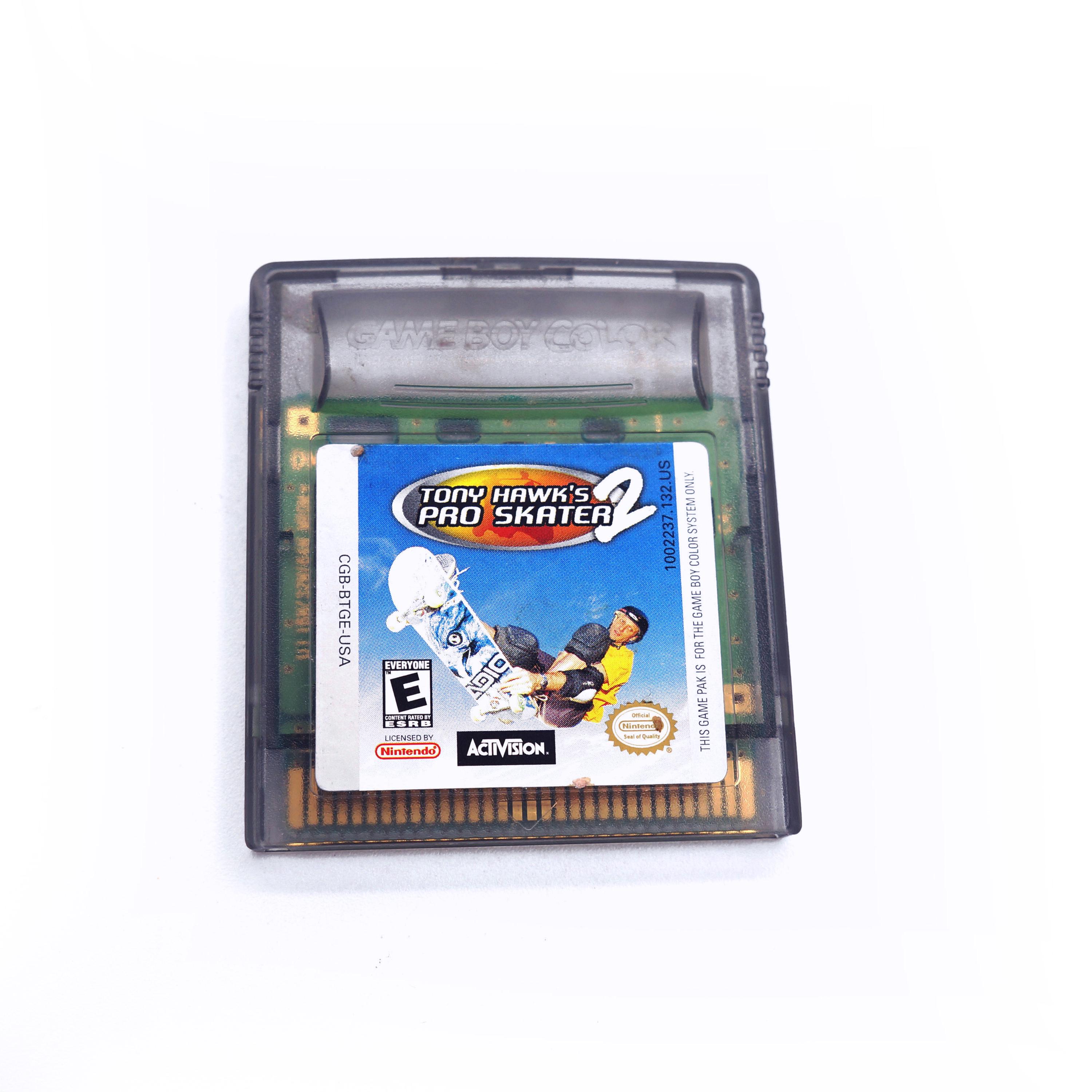 Nintendo Tony Hawk's Pro Skater 2 Gameboy Color Video Game Hawk