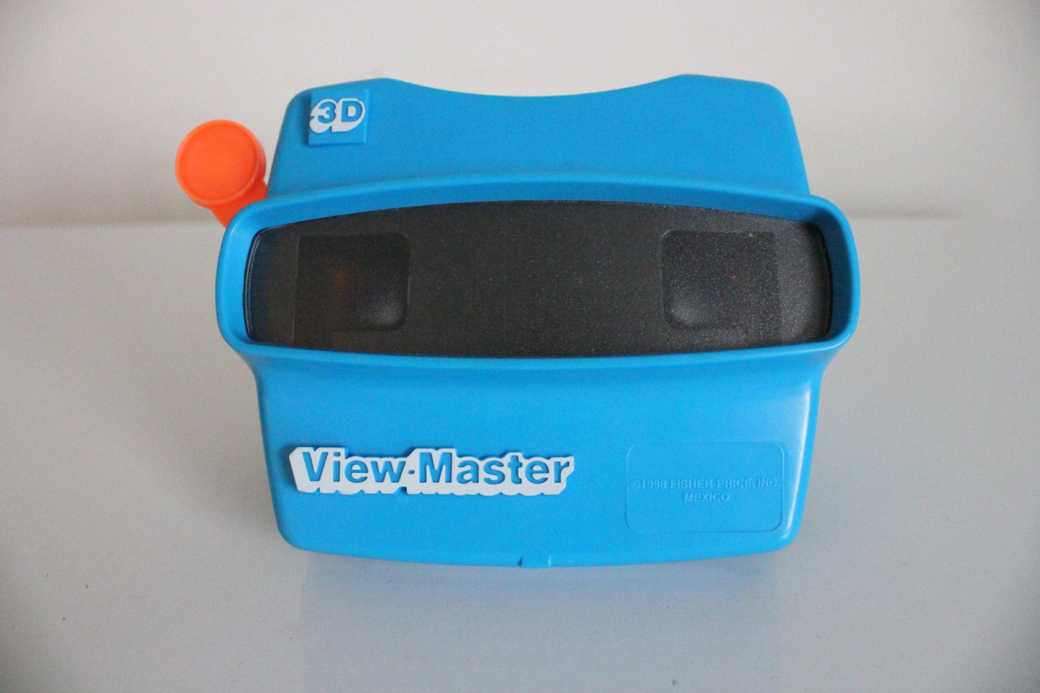 Vintage 1980s View Master 3D Toy in Blue Viewmaster 80s Toys