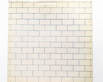 Vintage Pink Floyd The Wall Vinyl  LP Record Album No Barcode 1979 Run Like Hell 12"