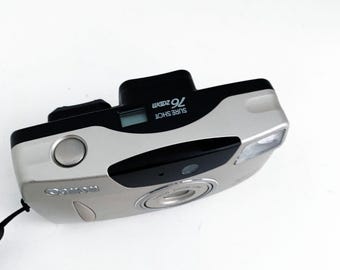 Vintage Canon Sure Shot 76 Zoom Camera, Tested - Etsy
