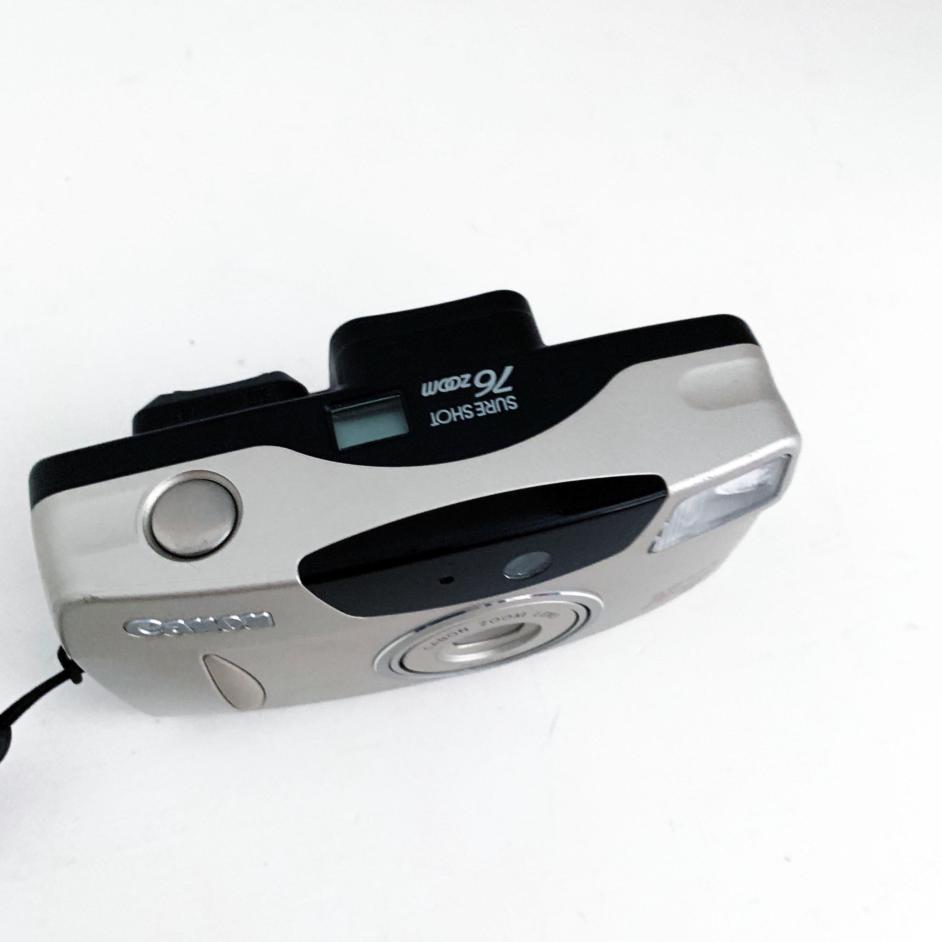 Vintage Canon Sure Shot 76 Zoom Camera, Tested - Etsy
