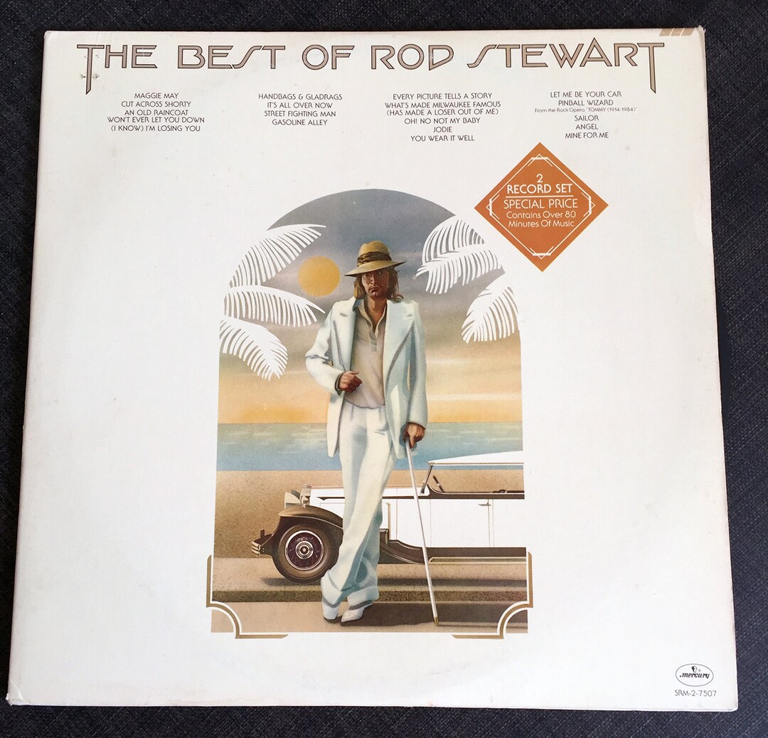The Best of Rod Stewart レコード Vintage the Best of Rod Stewart Greatest Hits LP Record