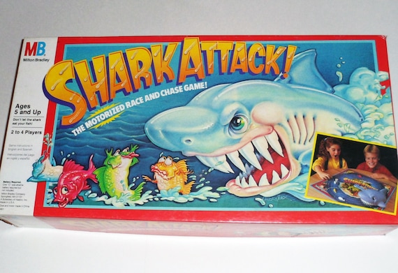 shark attack toy game