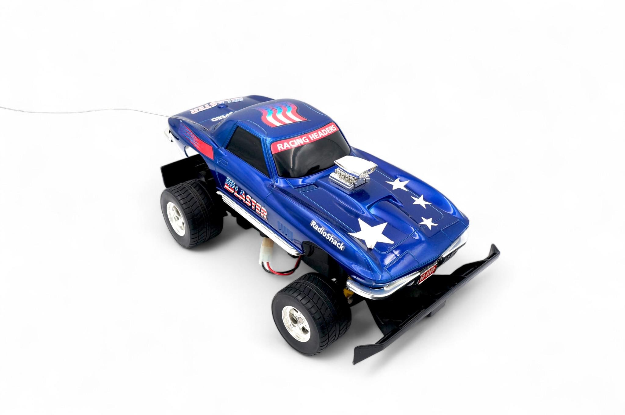 Vintage 90s Radioshack RC Corvette 'blue Blaster' 1:12 Scale - Etsy
