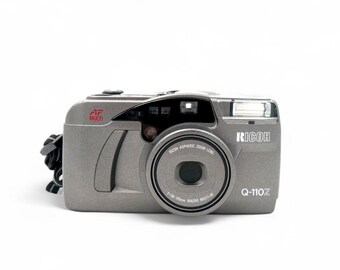 Vintage Ricoh Q-110Z 35mm Point and Shoot Film Camera Tested