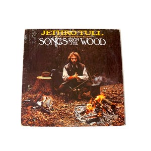 Vintage Jethro Tull Songs From The Wood Vinyl Record LP 1977 Album 12&quot; 70s