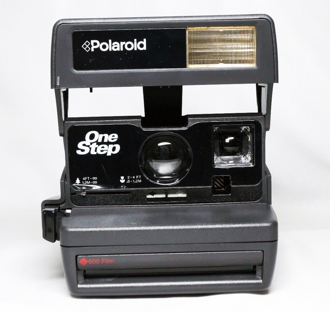 Vintage Original Polaroid Onestep 600 Instant Film Camera and One