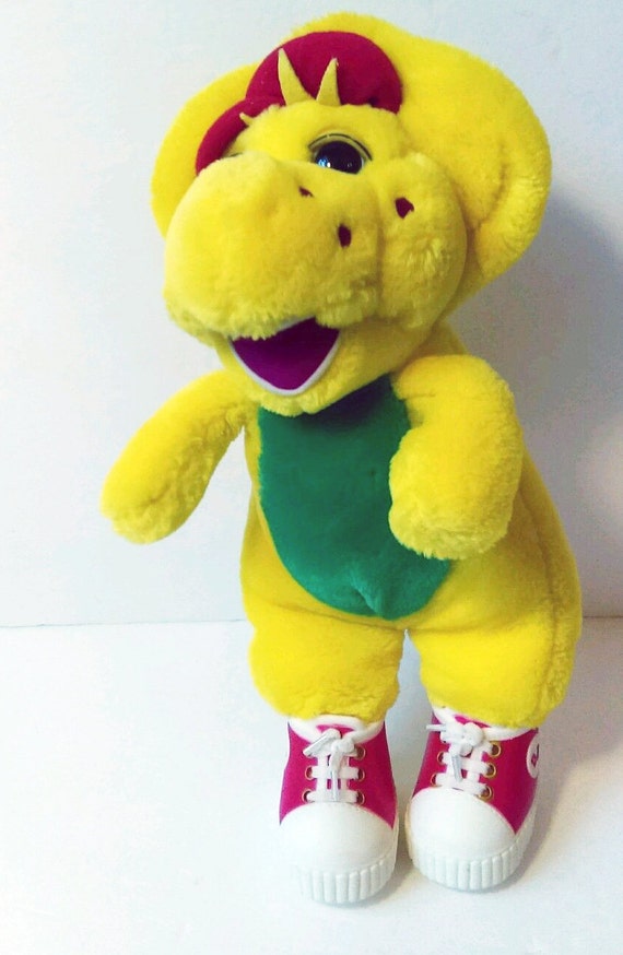 Vintage BJ Plush Stuffed Doll Barney and Friends Dinosaur Plush Tested 1994 Etsy UK