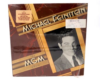 Vintage Sealed Michael Feinstein The MGM Album Vinyl Record Album 1989 80s 1980s Mint