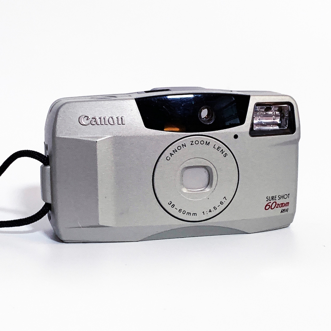 Vintage Canon Sureshot 60 Zoom 38765mm Tested Works Sureshot 35mm Film