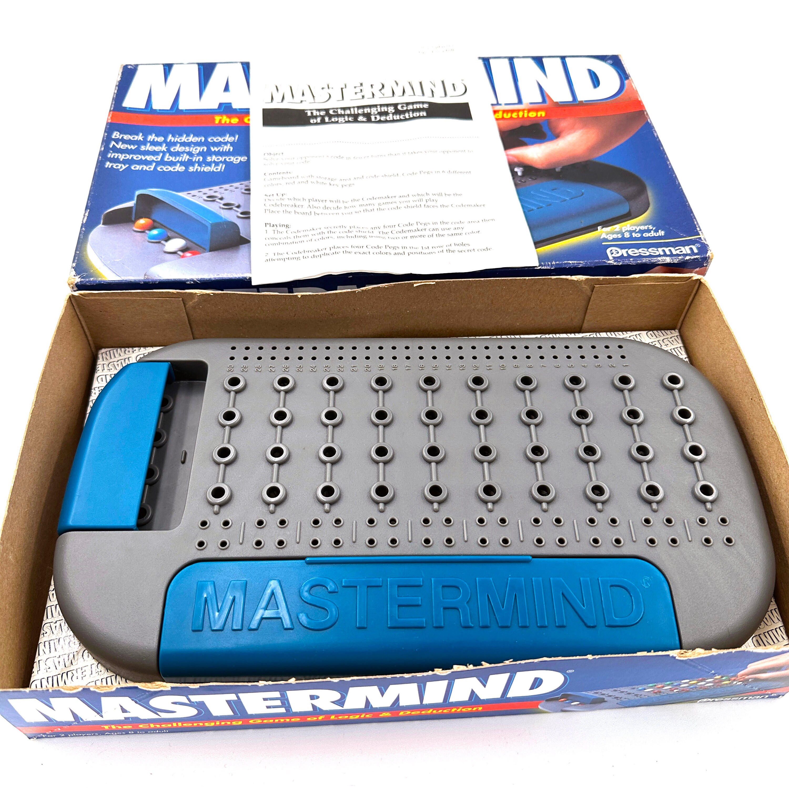 Vintage Mastermind Board Game by Pressman 1996 100% Complete