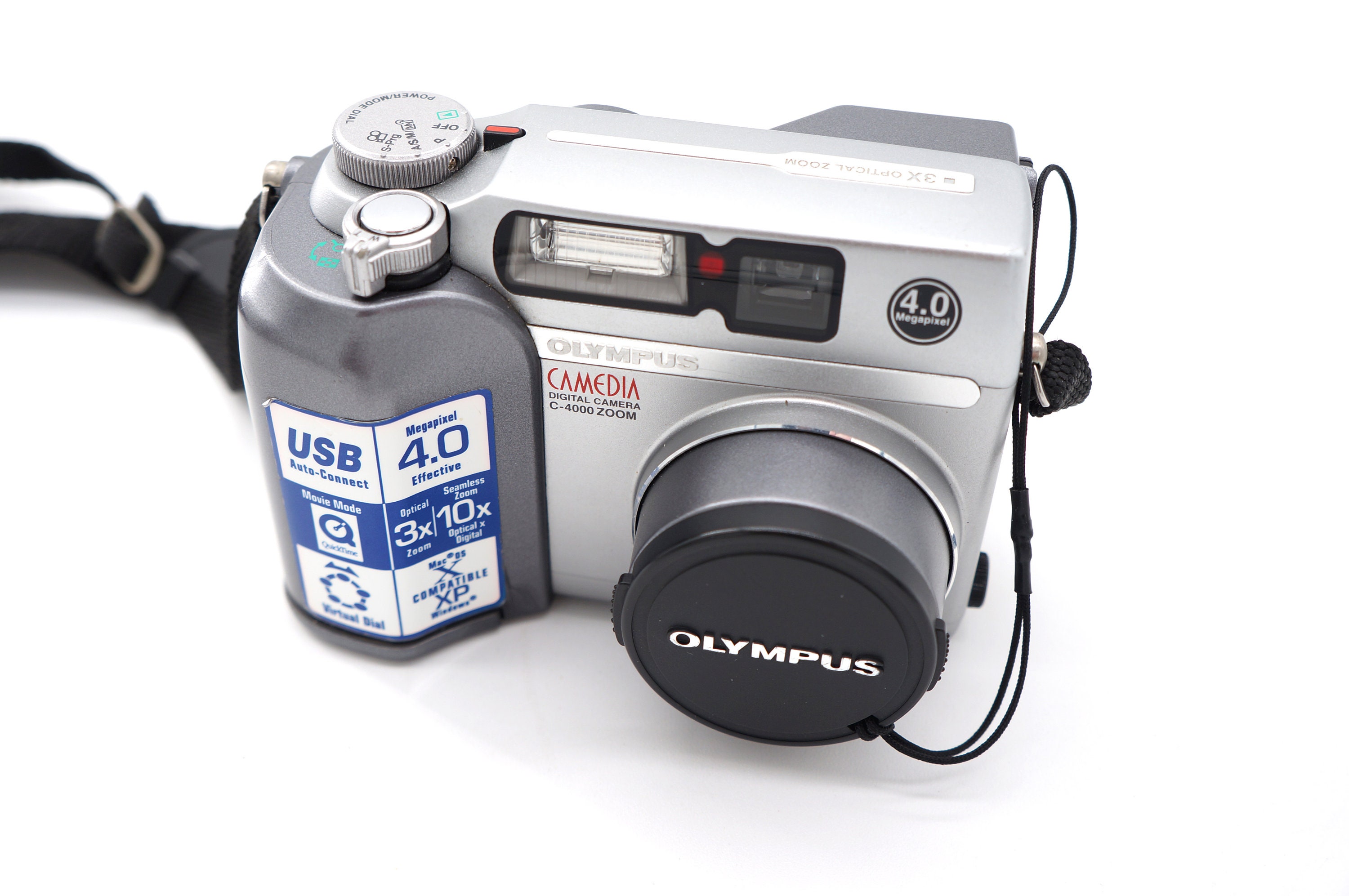 OLYMPUS　CAMEDIA C-4100 ZOOM Digicam - Olympus Camedia C-4100 Zoom Dark Grey JDM