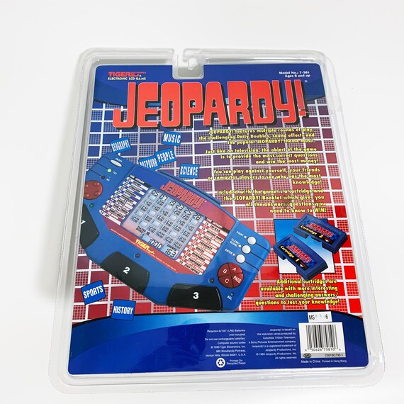 Vintage 1995 Jeopardy Handheld Game - New Old Stock - Etsy