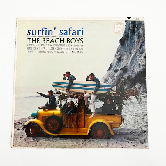 Vintage Beach Boys Surfin Safari Mono LP Vinyl Album Record 12
